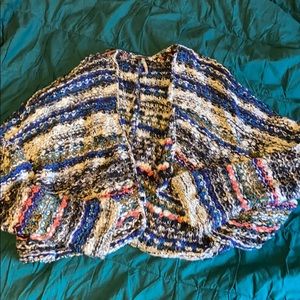 Free People Multi Color Sweater